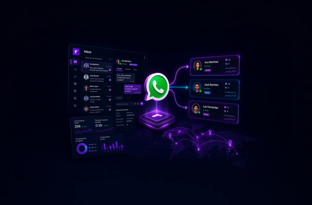 WhatsApp Entre Tres Vendedores