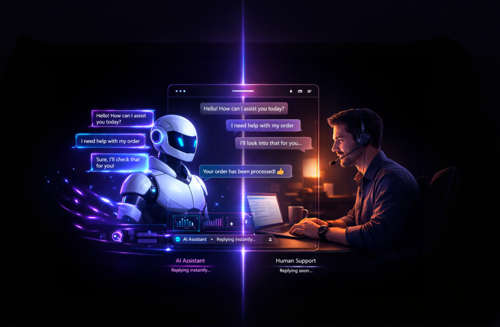 chatbot vs humano atención al cliente